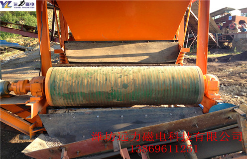 强磁磁选机，印度客户发石英砂样品到我厂用强磁磁选机做除铁试验