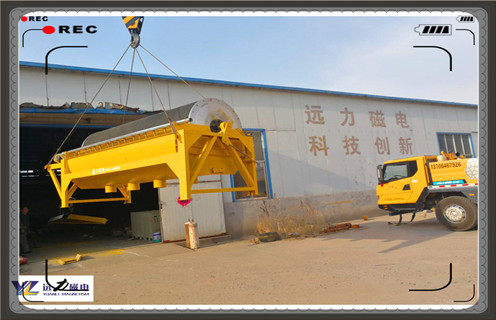 磁选机，永磁筒式磁选机，xctb—1050×1000半逆流型湿式弱磁场永磁筒式磁选机