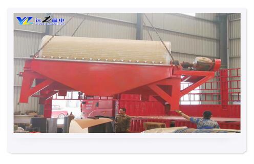 滴筒矿用磁选机，弱磁滚筒式矿用磁选机_磁铁如何分布_弱磁滚筒式矿用磁选机不吸铁如何处理