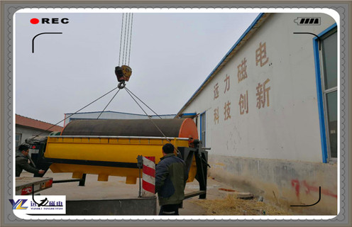 永磁筒式磁选机，玉林永磁筒式磁选机_磁铁如何分布_玉林永磁筒式磁选机不吸铁如何处理