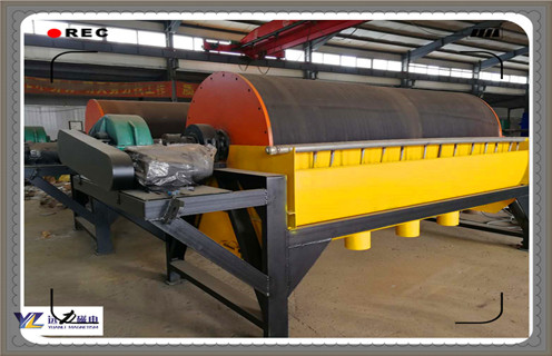 永磁筒式磁选机，浙江CTS-1230永磁筒式磁选机备件_磁铁如何分布_浙江CTS-1230永磁筒式磁选机备件不吸铁如何处理