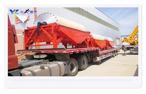 小型磁选机，小型磁选机简单操作，惹人爱_矿用小型磁选机简单操作，惹人爱_小型强磁滚筒磁选机生产厂家