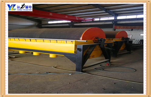 湿式永磁磁选机，河北湿式永磁磁选机_钒钛铁矿河北湿式永磁磁选机型号参数及磁场强度 