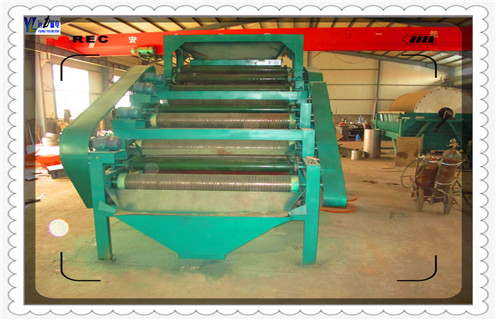 强磁辊式磁选机，高效节能的强磁辊式磁选机生产更环保_辊式高效节能的强磁辊式磁选机生产更环保_磁块如何排列