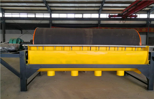 高强磁水选磁选机，山东高强磁水选磁选机磁性有多强_山东高强磁水选磁选机铁精粉流程及转速有什么规定