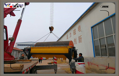 小型磁选机工作视频，河北小型磁选机工作视频_河北小型磁选机工作视频磁场一般为多少_磁块如何排列